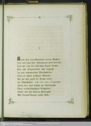 V. Das Colleg