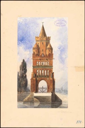 Brückentor bzw. -turm: Ansicht