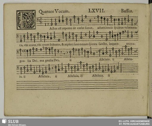LXVII. Factus est repente
