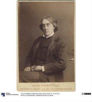 Porträt des Henry Irving