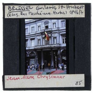 Brüssel, Galeries Royales Saint-Hubert