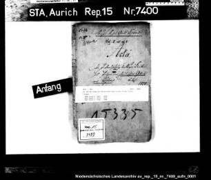 Die Überwachung der Wegeverwaltung in der Stadt Esens