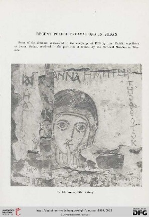 Recent polish excavations in Sudan