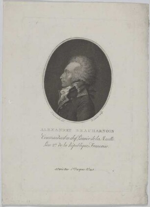Bildnis des Alexandre Beauharnois