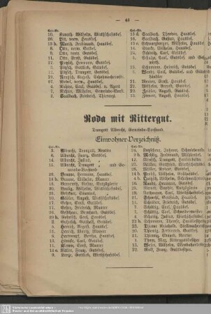 Roda mit Rittergut