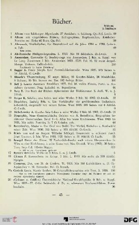 Bücher (Nr. 1-123)