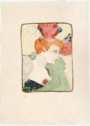 Mademoiselle Marcelle Lender, en buste