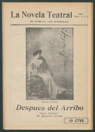[Fotografía de] Blanca Podestá