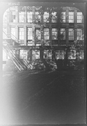 Rheine, Walshagenstraße 127/149. Ehem. Baumwoll-Spinnerei und Weberei Hermann Kümpers (1905-1907). Teilansicht