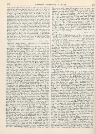 236-237 [Rezension] Bildungskraefte im Katholizismus der Welt seit dem Ende des Krieges