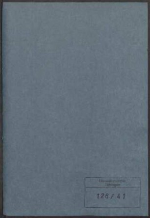 Karl Bihlmeyer (1874-1942). Personalakte des Lehrkörpers : Akte betreffend Karl Bihlmeyer, ordentlicher Professor für Kirchengeschichte, Patrologie und christliche Archäologie
