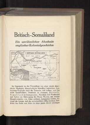 Britisch - Somaliland