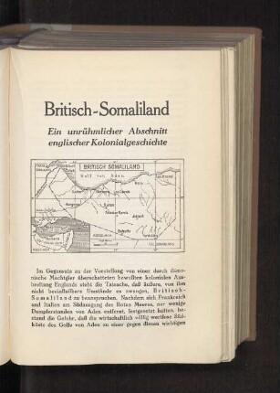 Britisch - Somaliland