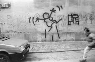 Prag : In Prag; der Sprayer von Zürich war da