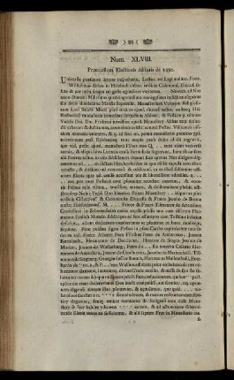 Num. XLVIII. – Num. LXXVI