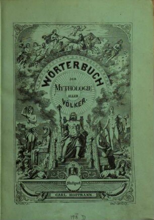 Dr. Vollmers Wörterbuch der Mythologie aller Völker : mit e. Einf. in d. mytholog. Wiss.