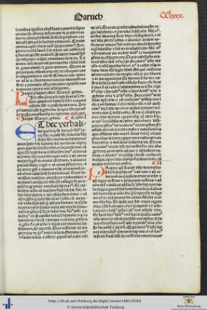 Prefatio in librum Baruch prophete