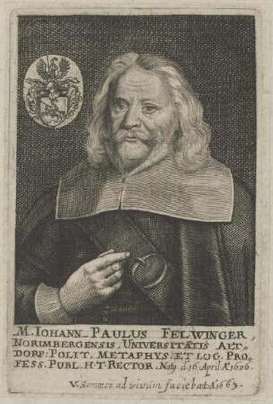 Bildnis des Iohann Paulus Felwinger