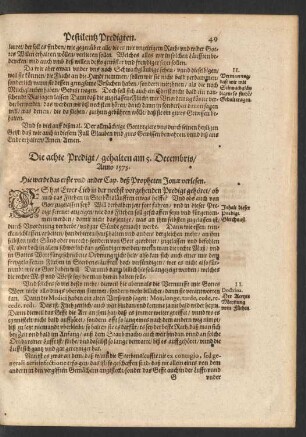 Die achte Predigt/ gehalten am 5. Decembris/ Anno 1575.