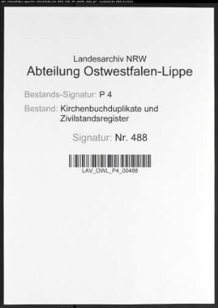 Kirchenbuchduplikate der katholischen Gemeinde Grevenstein (GHT 1865-1874). (Gemeinde: Grevenstein, katholische Gemeinde)