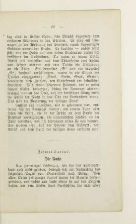 Zehntes Kapitel. Die Rache