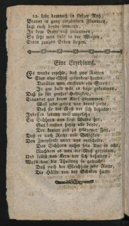 Eine Erzehlung.