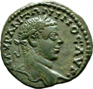 Münze, 218-222 n. Chr.