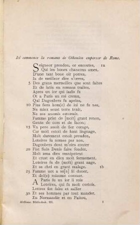 Octavian : altfranzösischer Roman ; nach der Oxforder Handschrift Bodl. Hatton 100