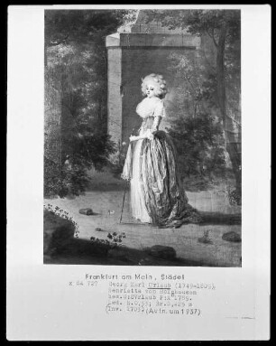 Die Geschwister von Holzhausen — Bildnis der Henriette von Holzhausen