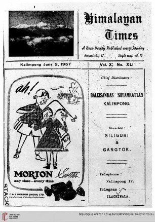 No. XLI (02 June 1957)