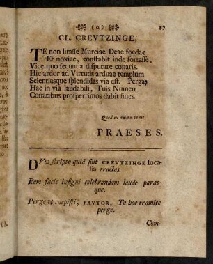 87-88, CL. Creutzinge