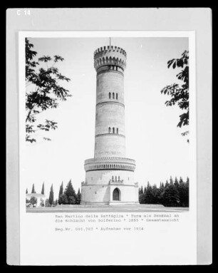 Denkmal an die Schlacht von Solferino