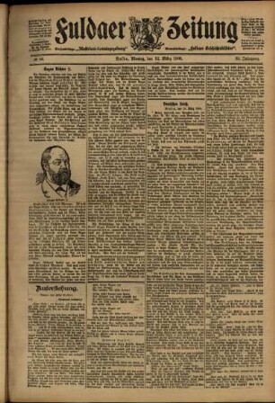 Ausgabe vom Montag, den 12. März 1906.