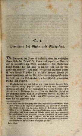 Handbuch der Technologie oder rationelle Darstellung der technischen Gewerbe : nach den neuesten Ansichten und Erfindungen ; mit Steindrucktafeln. 1