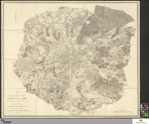 Topografičeskaja Karta Okružnosti Moskvy : Snjataja Oficerami Kvartirmejsterskoj casti 1818 goda