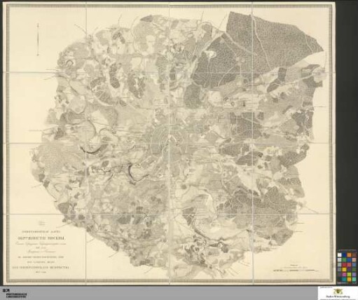 Topografičeskaja Karta Okružnosti Moskvy : Snjataja Oficerami Kvartirmejsterskoj casti 1818 goda