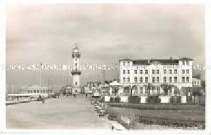 Ansicht aus Warnemünde