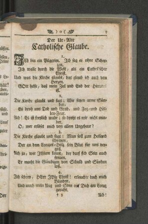 Der Ur-Alte Catholische Glaube.