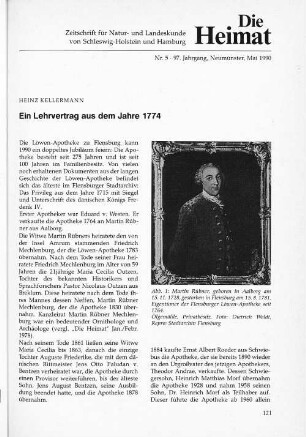 Nr. 5 - 97. Jahrgang, Neumünster, Mai 1990
