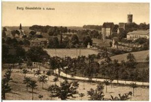 Kohren. Burg Gnandstein