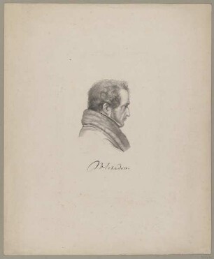 Bildnis des W. Schadow