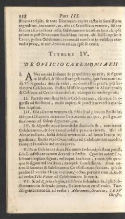Titulus IV.