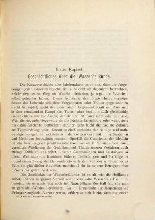 Lehrbuch der praktischen Wasserheilkunde