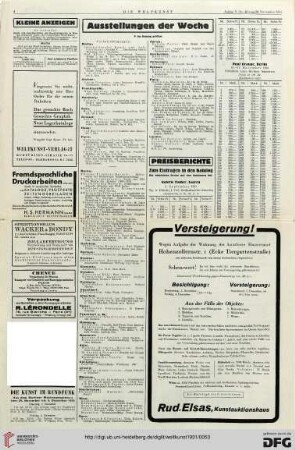 Nr. 48 (29. Nov. 1931), S. 4: Preisberichte