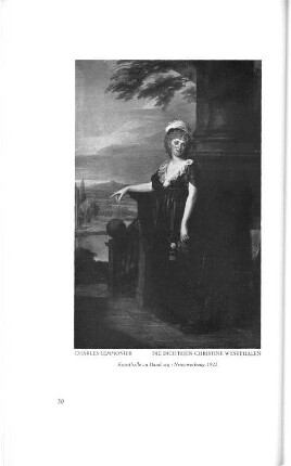 Charles Lemmonier Die Dichterin Christine Westphalen Kunsthalle zu Hamburg - Neuerwerbung 1922