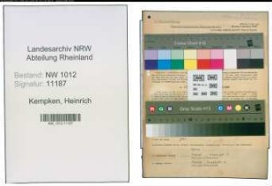 Entnazifizierung Heinrich Kempken , geb. 05.05.1922 (Verw.angest.)