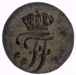 Münze, Dreiling (1/128 Taler), 1822