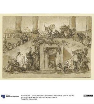 Christus vertreibt die Wechsler aus dem Tempel