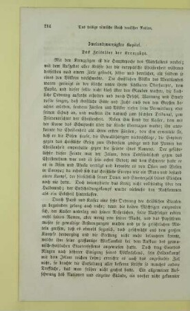 Zweiundzwanzigstes Kapitel. Das Zeitalter der Kreuzzüge