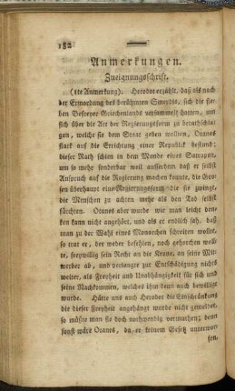Zueignungsschrift. (1te Anmerkung.)